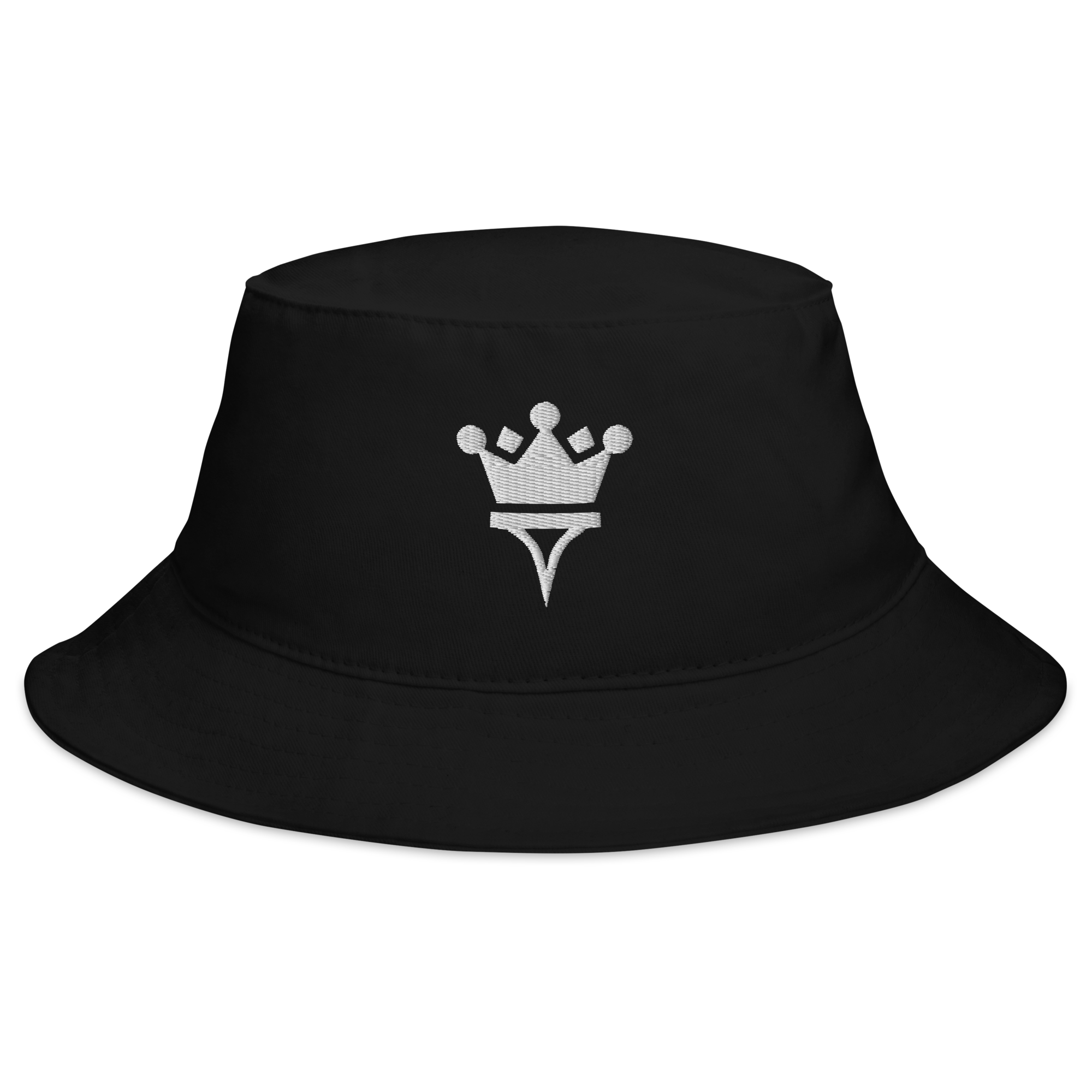 Black Boonie Hat - Crown Cover
