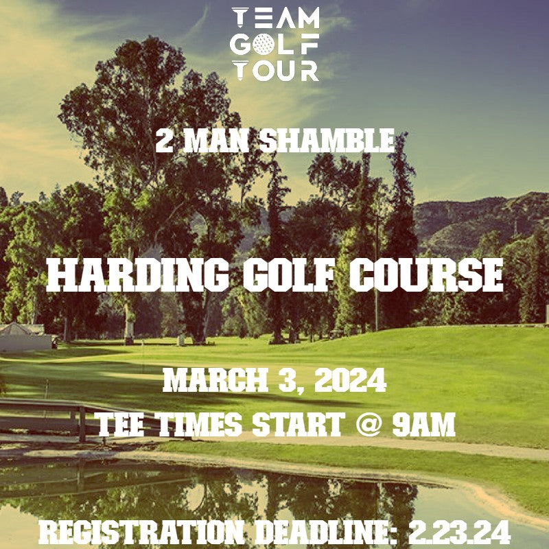 HARDING GOLF COURSE I 2-MAN SHAMBLE – Team Golf Tour